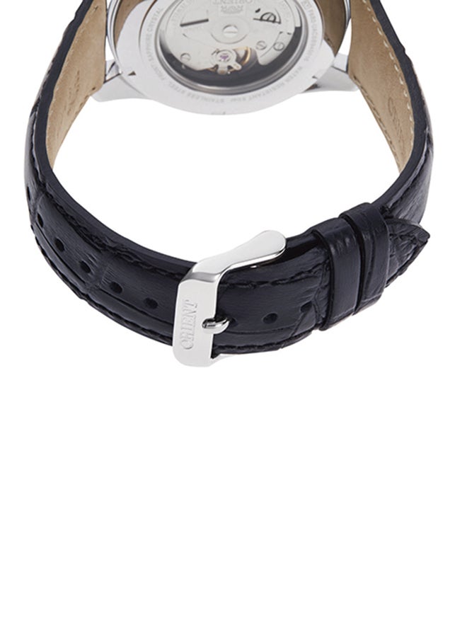 ORIENT Men's Mechanical Contemporary Men's Watch RA-AK0310S, Sun & Moon, White Dial 41.5mm 50M WR  - Image 3