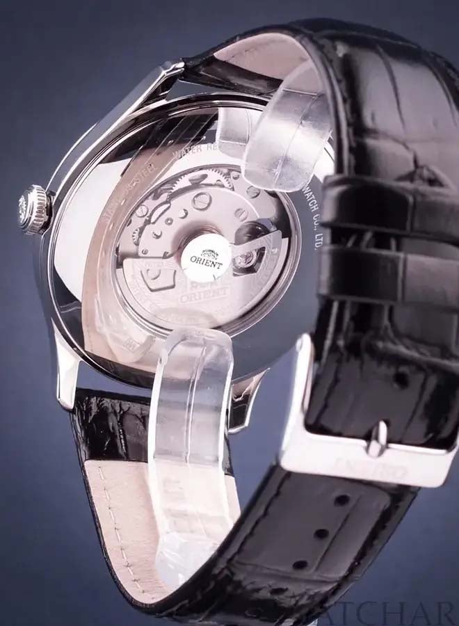 ORIENT Men's Mechanical Classic Envoy Men's Watch TAG00003W0, Open Heart, Silver Dial, 43mm, 50M WR - Image 2