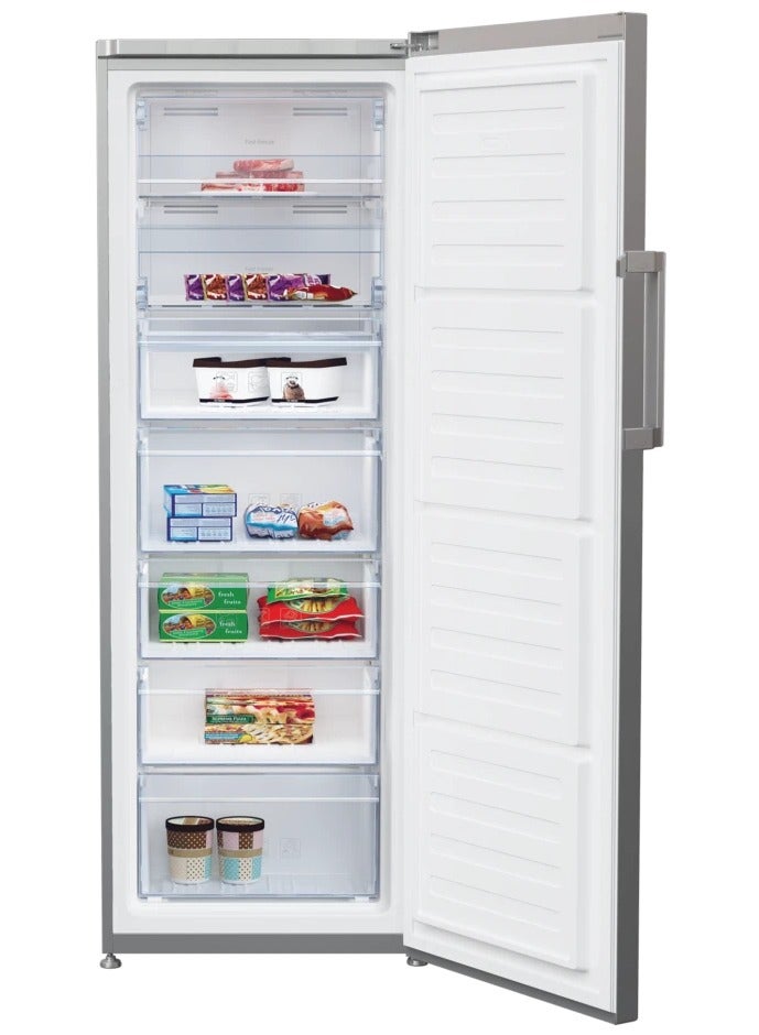 بيكو Upright  Deep Freezer 260L Digital 7Drawers 260 L 25 W B3RFNE294XS Silver  - Image 2