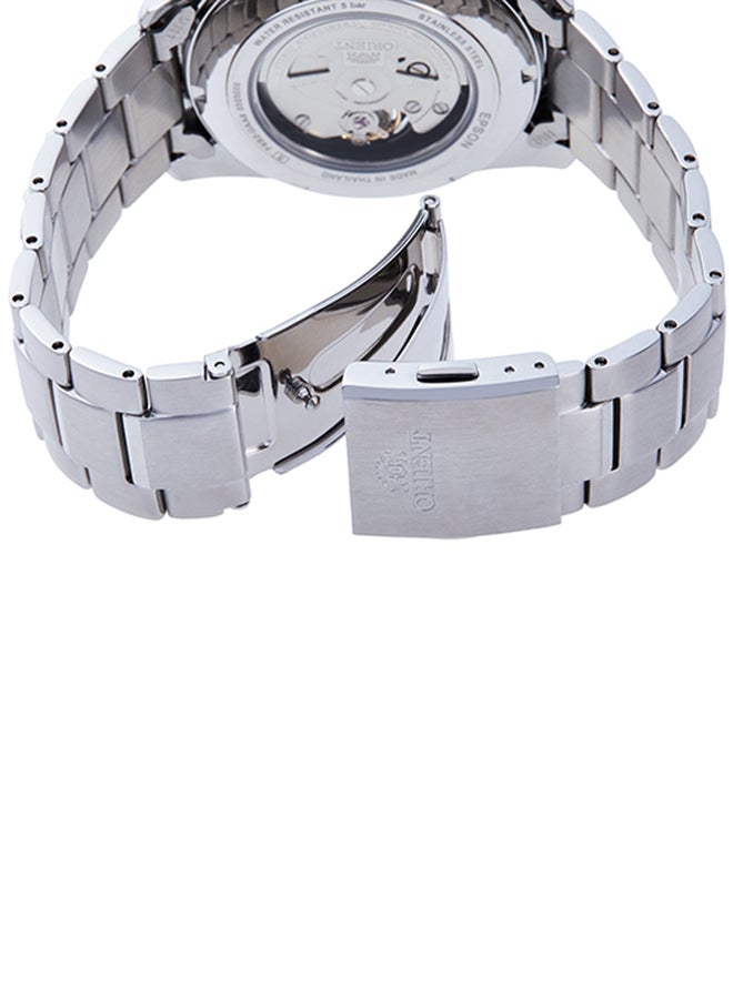 أورينت ساعة ميكانيكية عصرية للرجال RA-AR0003L، تصميم قلب مفتوح، قرص أزرق 40.8 مم 50 متر مقاومة للماء - Image 5