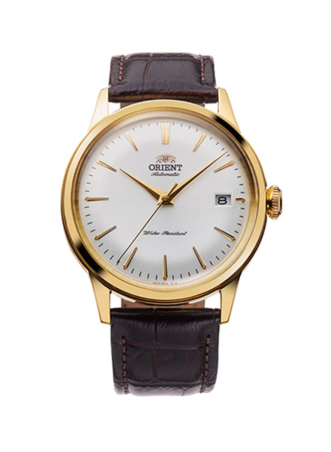 أورينت Boys' Mechanical Classic Men's Watch RA-AC0M01S, White Dial, 38.4mm, 30M WR  - Image 1