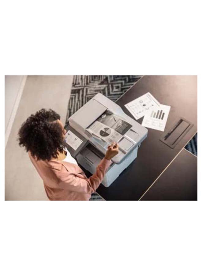 brother DCP-L5510DN 3-in-1 Network Mono Laser Printer |LED Printer| Auto 2-sided Print | 50 Sheets ADF | 8.9cm Touchscreen | Print,Scan,Copy | WiFi Network And USB - White  - Image 5