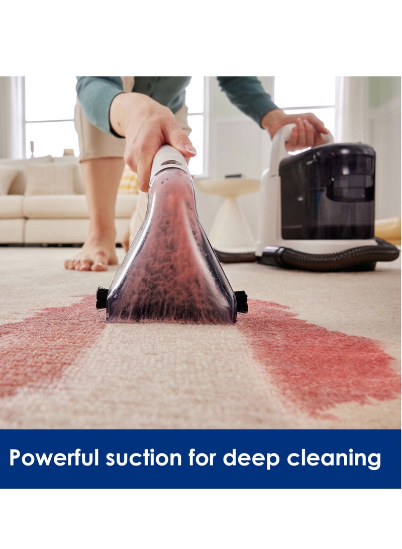Tineco Carpet One spot Cleaner Smart Cordless, Self Cleaning and Lightweight, Quiet Operation, LED Screen, iLoop Smart Sensor Technology, Up to 25 Mins Cordless Runtime 300 W SC050900SA White - Image 2