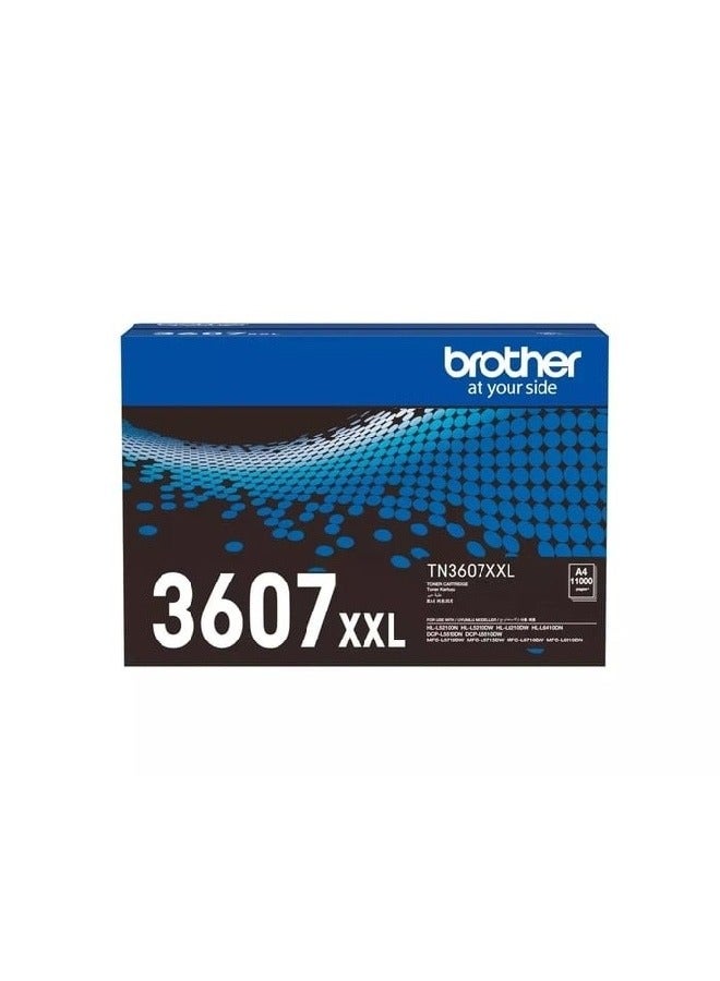 Brother TN3607XXL High Yield Black Toner Cartridge Black