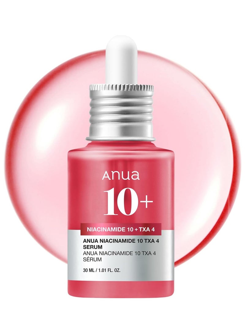 Anua 10% Niacinamide+ 4% Tranexamic Acid Serum, Ceramide, Hyaluronic Acid, Vitamin B12 Natural color, Korean Glass Skin, Fragrance-Free, Korean Skincare, 30ml /1.01 fl.oz. 30mlml - Image 1