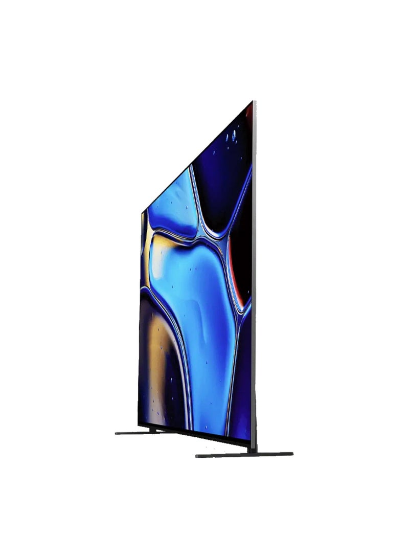 55 Inch BRAVIA 8 OLED 4K HDR Google TV (2024 Model) with XR Triluminos Pro, Dolby Vision & Atmos, IMAX Enhanced, XR OLED Motion, HDMI 2.1, Acoustic Surface Audio+, Chromecast, AirPlay – Smart TV K-55XR80 Black