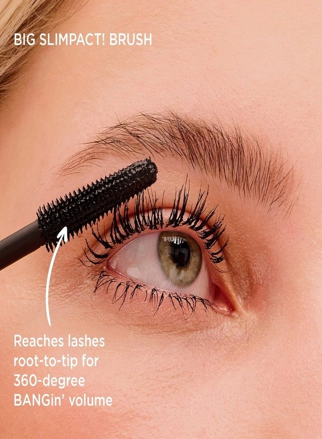 Benefit Cosmetics Badgal Bounce Mini  Volumizing Mascara - Bold Lash Definition black - Image 2