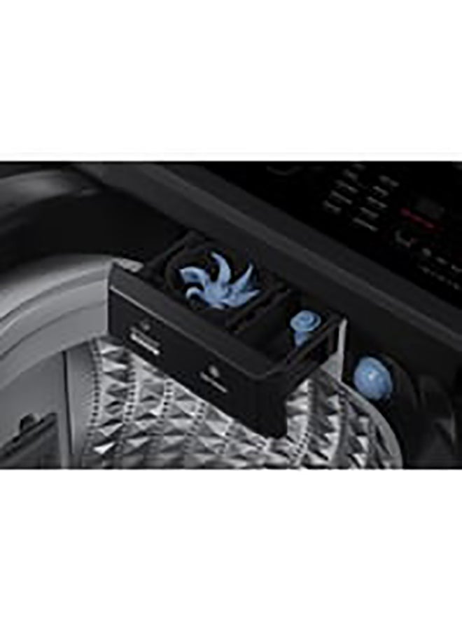 سامسونج 12 Kg  Top Load Washing Machine with 700 Rpm, Powerful Wash, WA80F12S8BGU Black  - Image 4