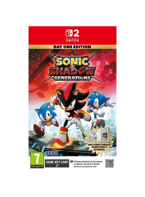 Sonic x Shadow Generations Switch 2 ( Game Key Card ) - Nintendo Switch