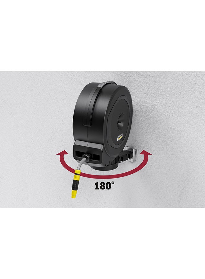 كارشر صندوق خرطوم تلقائي HBX 5.35، خرطوم 35 م، خرطوم توصيل: 1.5 م، استرجاع خرطوم تلقائي، مريح ومرن، أسود - Image 3