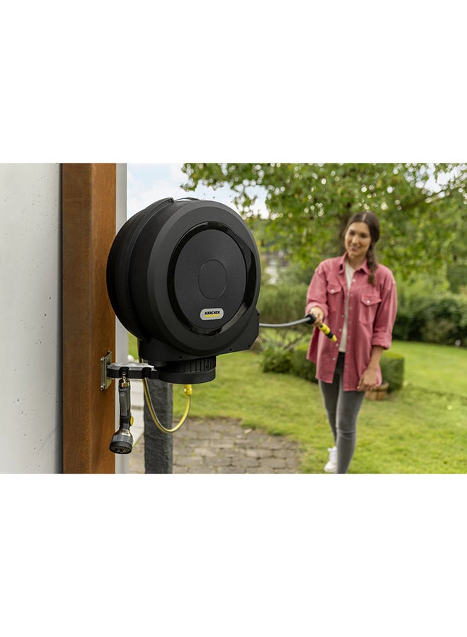 كارشر صندوق خرطوم تلقائي HBX 5.35، خرطوم 35 م، خرطوم توصيل: 1.5 م، استرجاع خرطوم تلقائي، مريح ومرن، أسود - Image 5