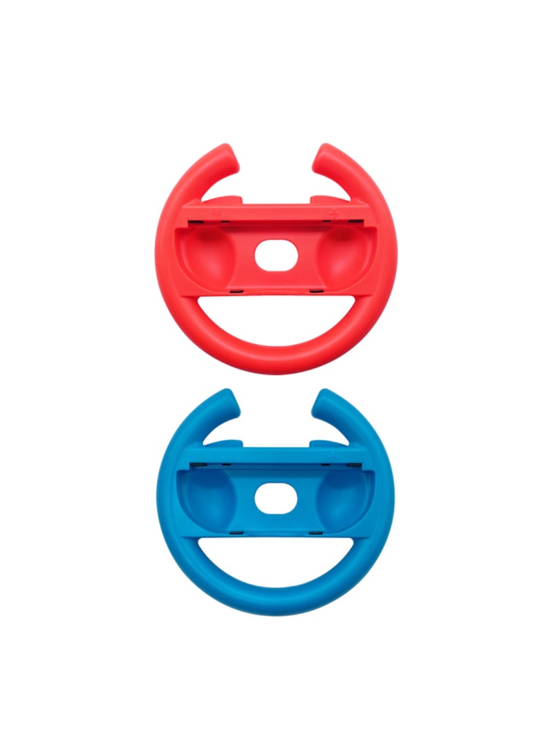 Gamertek Steering Wheel For Nintendo Switch 2 - Blue & Red Edition  - Image 2