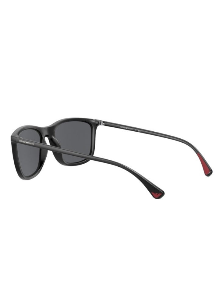 امبوريو ارماني إمبوريو أرماني EA 4155 - 504287 أسود غير لامع | نظارات شمسية - Image 3