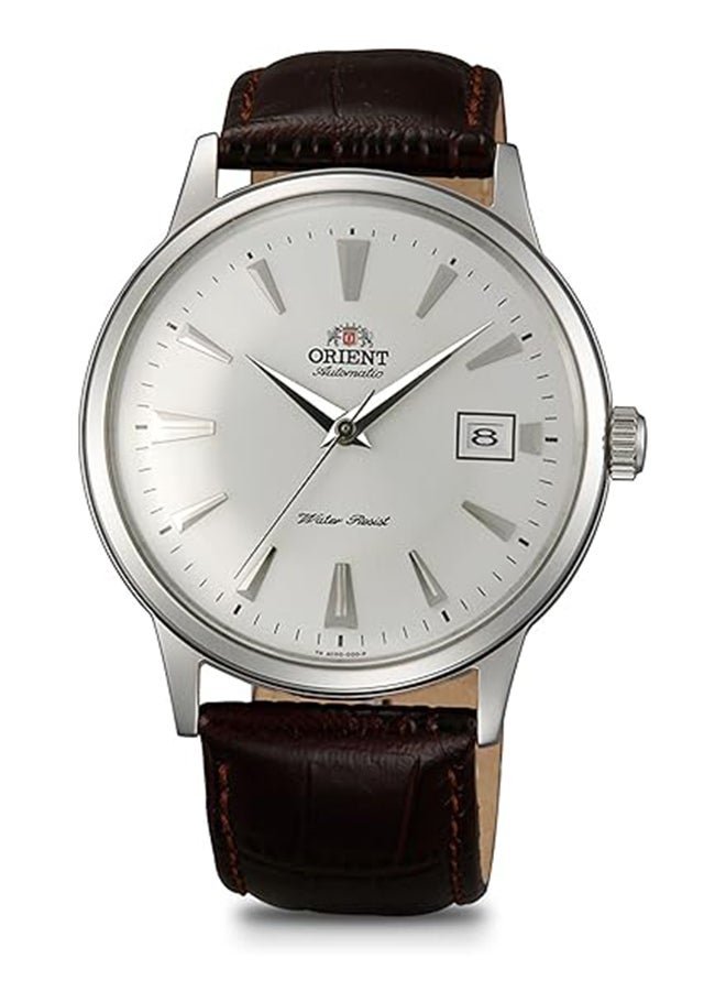 أورينت ساعة ميكانيكية كلاسيكية للرجال SAC00005W0-B، قرص أبيض، 40.5 مم، مقاومة للماء حتى 100 متر - Image 1