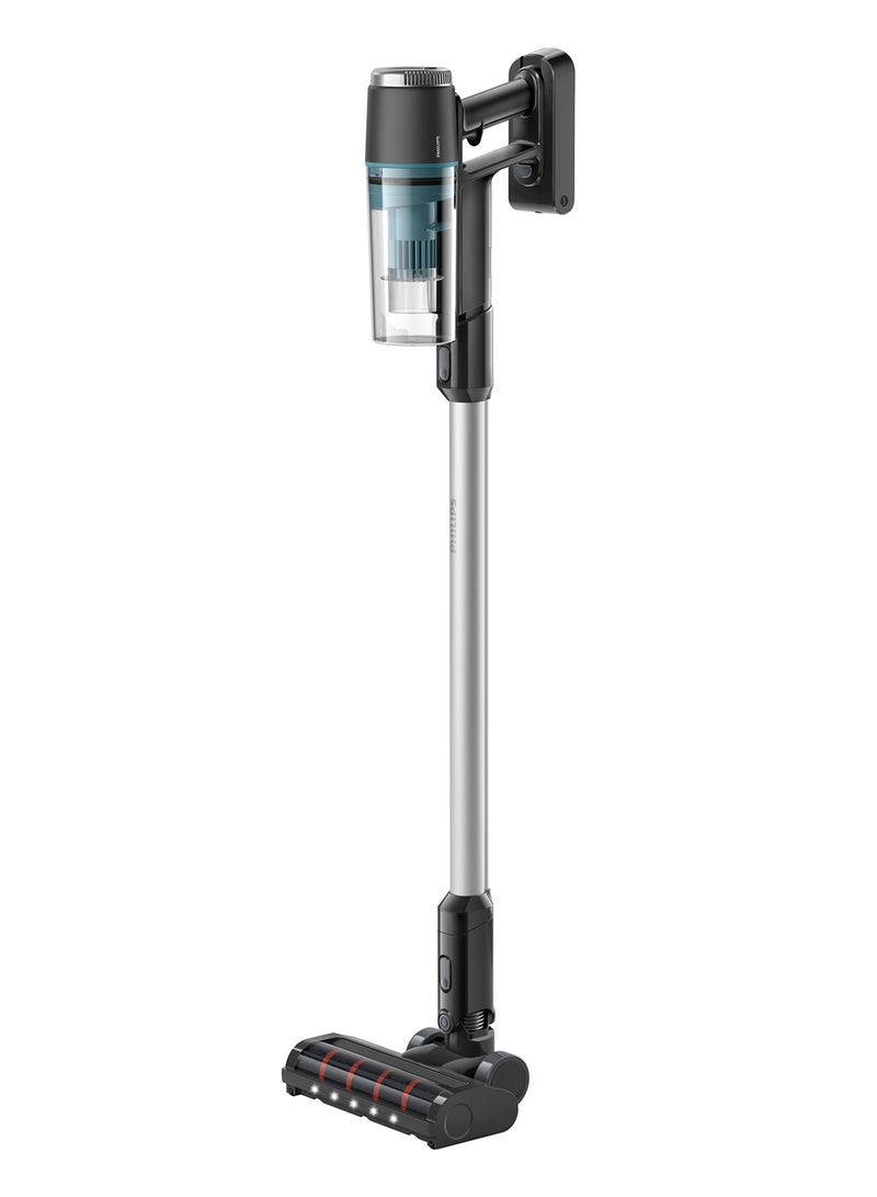 Philips Cordless Vacuum 3000 Series - Up to 60 mins Runtime, LED Nozzle, Handheld Vacuum, PowerCyclone 8, Digital Motor, Misty dawn 200 W XC3031/61 Black - Image 4