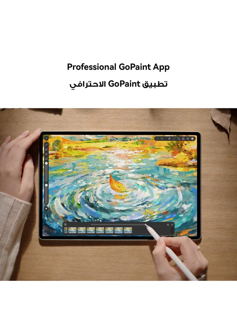 HUAWEI MatePad Pro 12.2-Inch PaperMatte Tablet Black 12GB RAM 512GB WiFi Inbox With Keyboard+M-Pencil, Free Gifts, Noon Exclusive Extra 3 Months Warranty + Life Time Free WPS Office Membership + 3 Months Huawei Care+ - Middle East Version  - Image 4