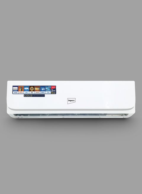 2 Ton Split Heating & Cooling Air Conditioner | 21000 BTU | 4D Air Flow | Turbo Cooling | 100% Copper Pipe | Hidden Display | R410A | T3 Compressor | Auto Restart | IM24S3MHSA IM24S3MHSA White