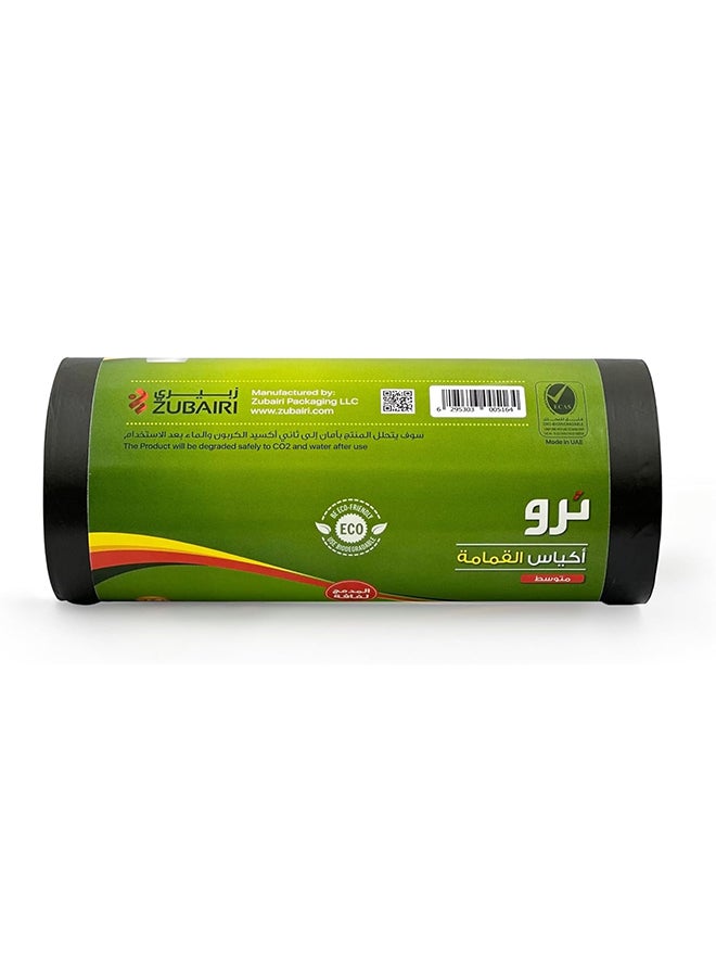 Tru Garbage Bags Roll Black 60x90cm 30 Gallon Medium (Kitchen bags) - 20 Bags Black  - Image 2