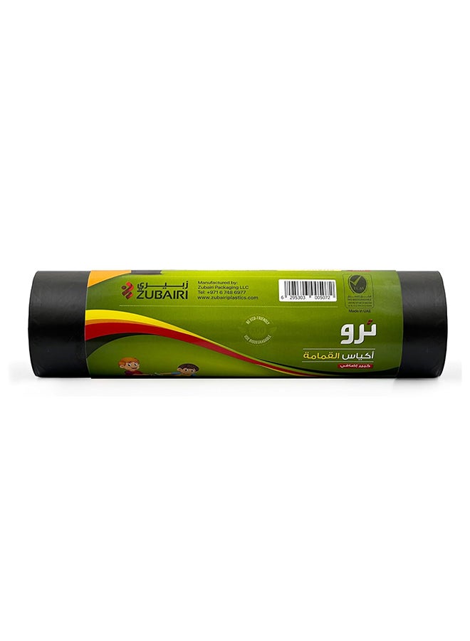 Tru Garbage Bags Compact Roll Black 105x125cm - Pack of 3 black  - Image 4