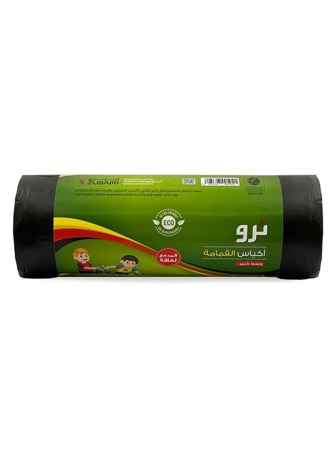 Tru Garbage Bags Compact Roll Black 75x103cm - Pack of 3 black  - Image 4