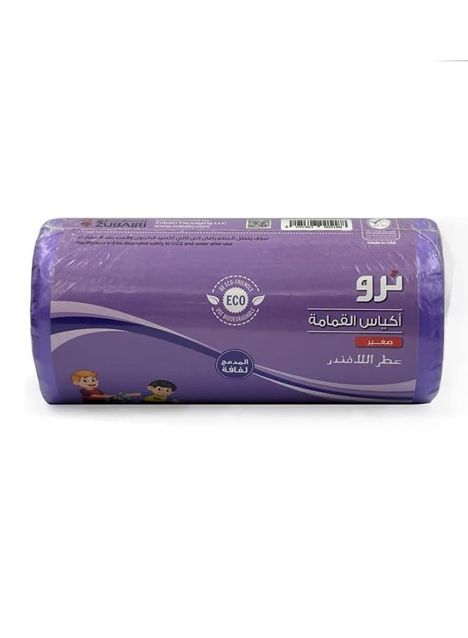 Tru Lavender Scented Garbage Bags Compact Roll 54x60cm - Pack of 3 purple  - Image 4