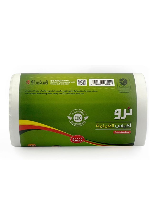 Tru Garbage Bags Compact Roll White 54x60cm - Pack of 3 white  - Image 3