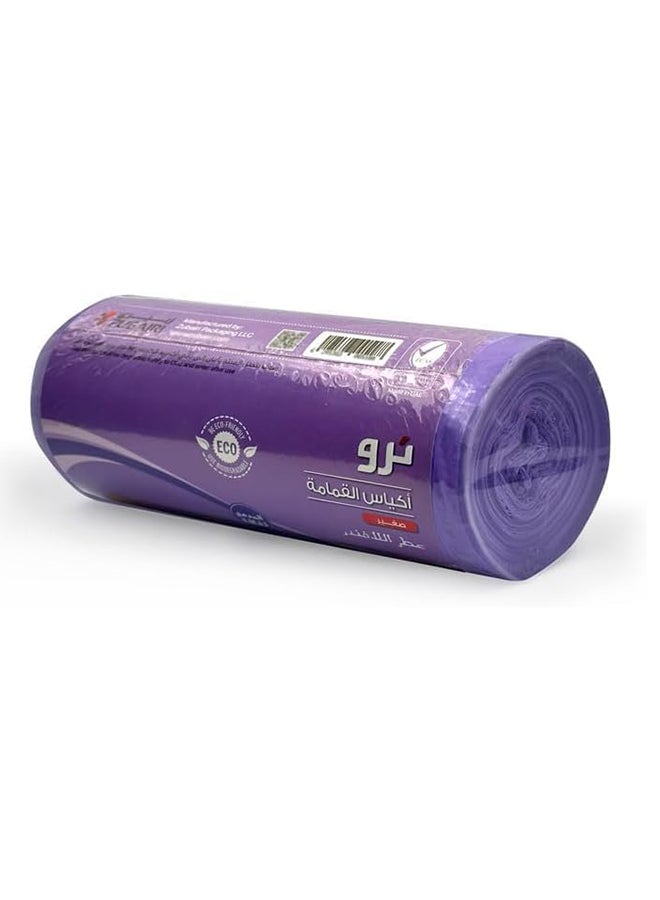 Tru Lavender Scented Garbage Bags Roll 60x90cm 30Gallon 20pc purple  - Image 4