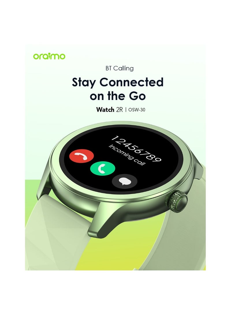 Oraimo Watch 2R 1.39" TFT IP68 Smart Watch - Green
