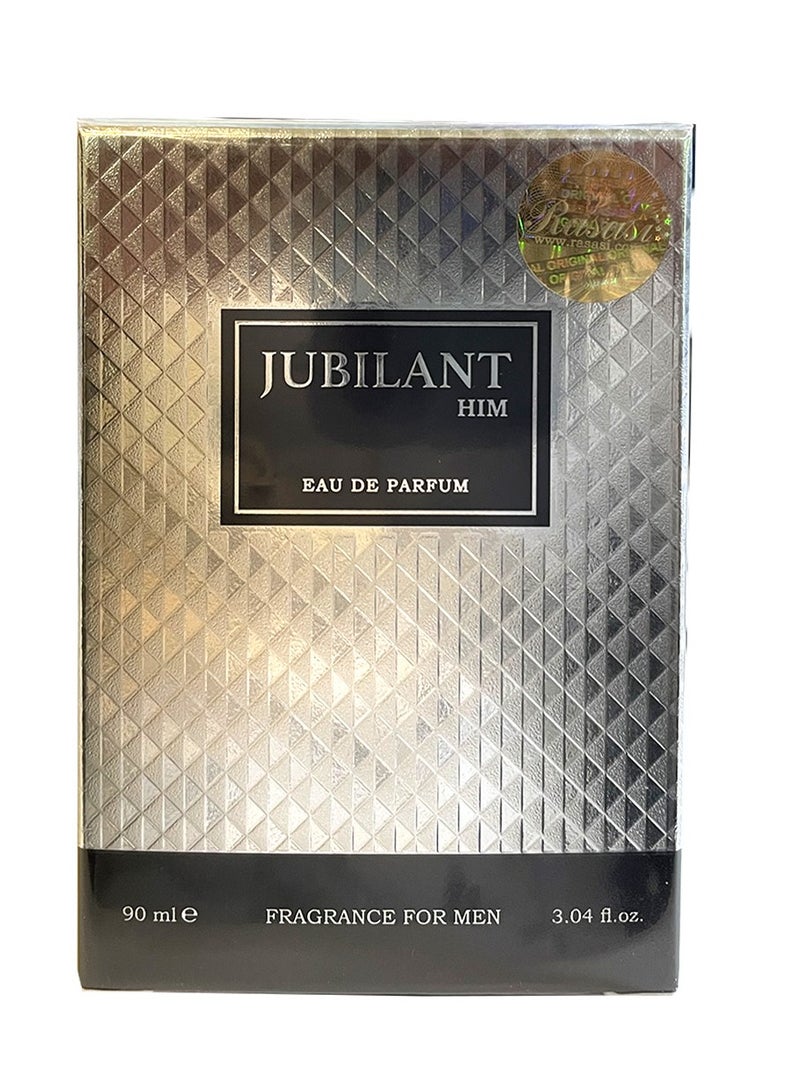 Rasasi Jubilant Him Eau De Parfum 90 ml 90ml  - Image 2