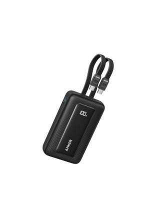 10000 mAh Anker Zolo Power Bank 10000mAh 35W with Built-in Dual USB-C Cables  - A1680H12 black - pnsku/N70184548V/45/_/1749650019/59a9ee0f-f193-4145-bba1-0f8ec3f90e87