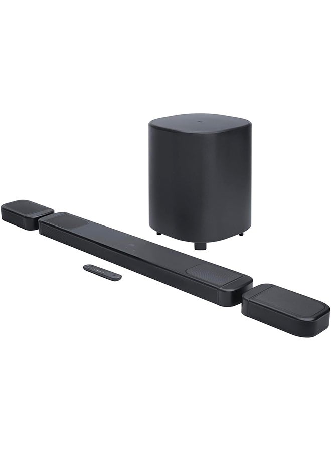 JBL BAR 1000MK2 7.1.4 Channel Soundbar with Dolby Atmos, DTS:X, Detachable Wireless Surround Speakers, 960W Output, 10" Subwoofer, HDMI eARC, and Wi-Fi JBLBAR1000M2 Black  - Image 2