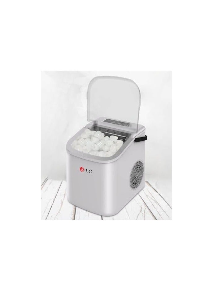 DLC Portable Ice Maker Machine 1.1L – 112W Fast Ice Making in 9 Mins 1.1 L 112 W 37564W white  - Image 3