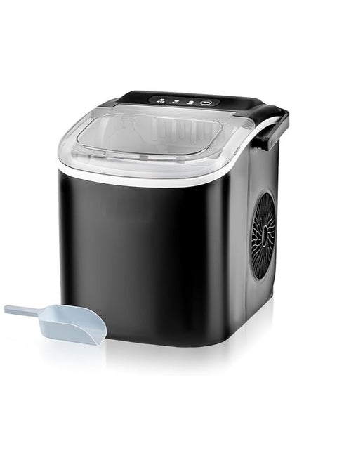 Portable Ice Maker Machine 1.1L – 112W Fast Ice Making in 9 Mins 1.1 L 112 W 37564B black