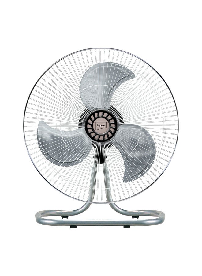Impex 18 Inch 3-in-1 Stand Fan, Convertible-Wall/Table/Stand Fan, High-Speed 1350RPM, Powerful 70W Motor, Steel Blades, 3-Speed Control, Sturdy Body, Ideal For Home, Office, Restaurant, Garage, 70 W PF 01 Grey/Black  - Image 2
