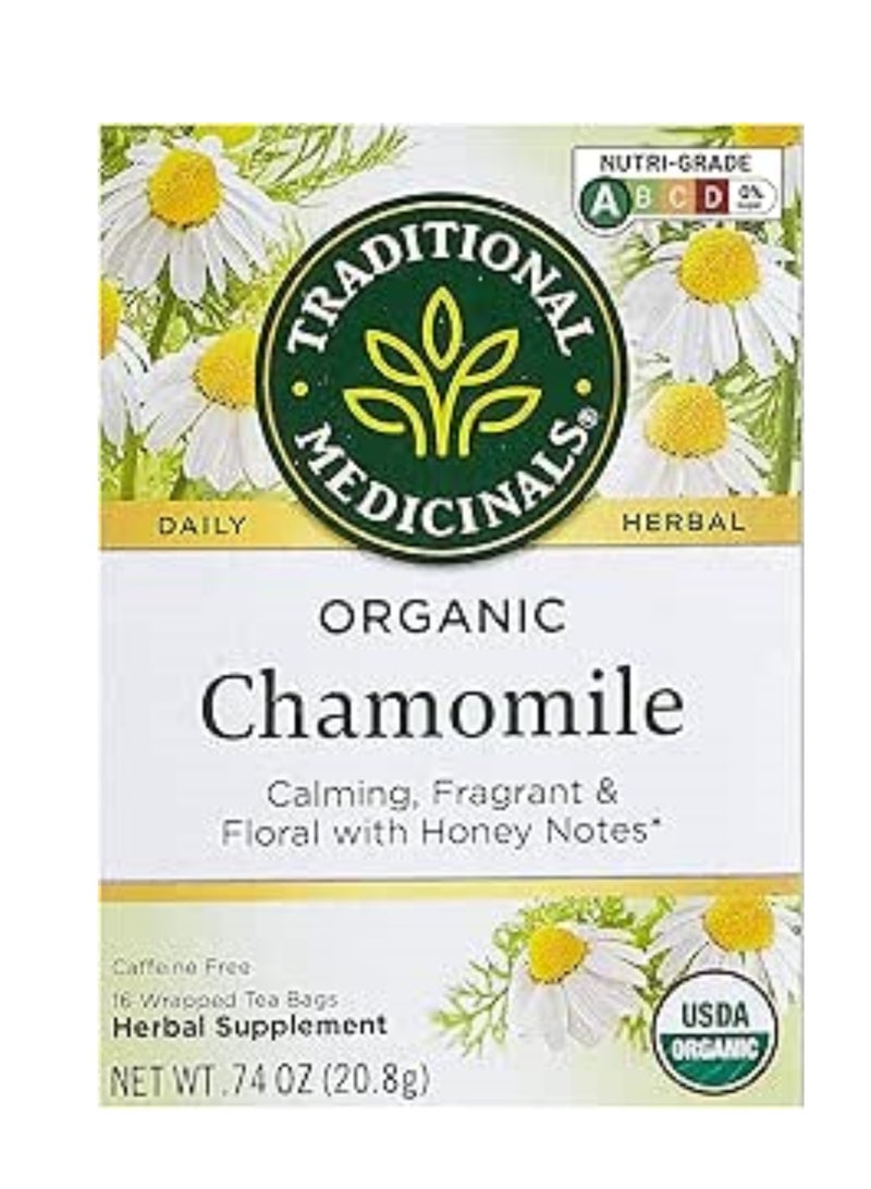 Traditional Medicinals Traditional Medicinals Chamomile 16 Tea 