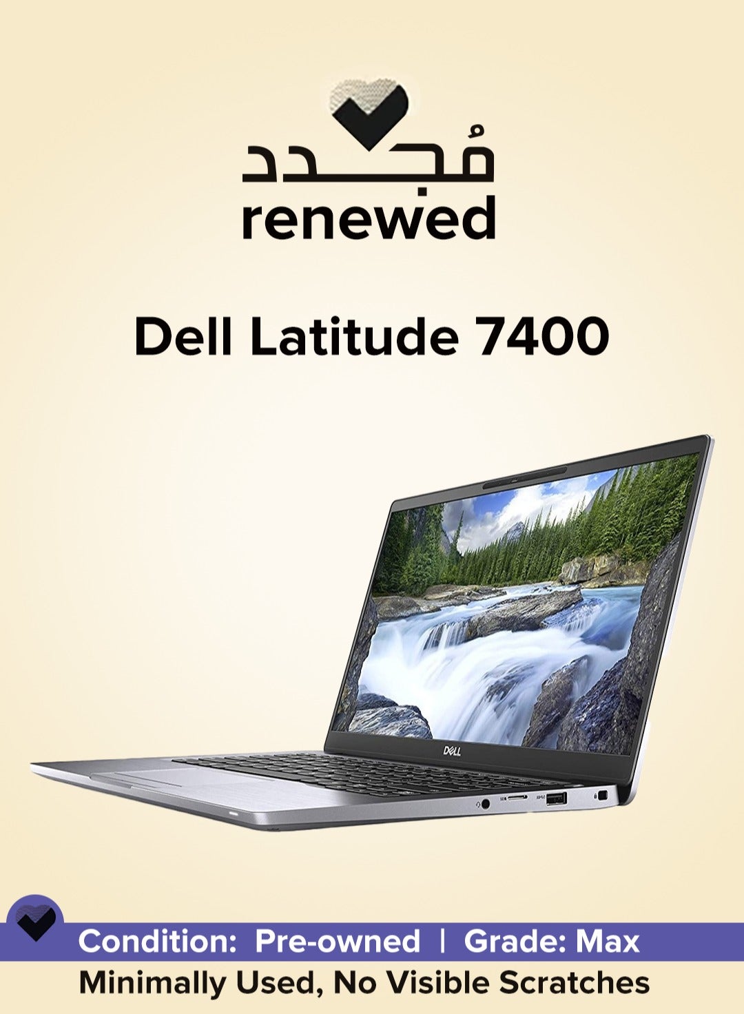 DELL Renewed - Latitude 7400 Laptop With 14-Inch FHD Touch Screen ...