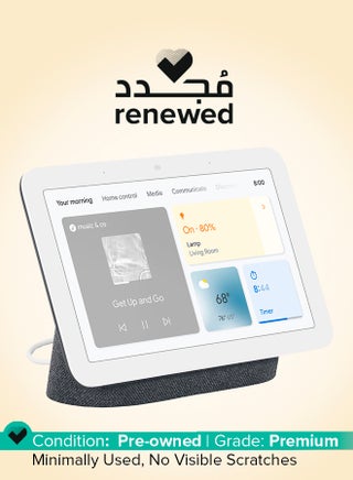 Renewed - 2nd Generation Nest Hub Charcoal - pnsku/N70184672V/45/_/1749726570/a8ff004f-bb2b-4fe3-ac7f-35b450bc81dd