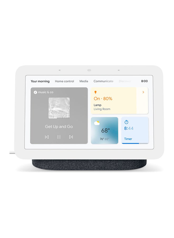 Renewed - 2nd Generation Nest Hub Charcoal