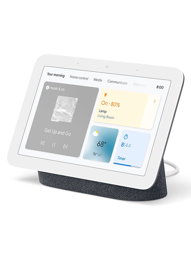 Renewed - 2nd Generation Nest Hub Charcoal