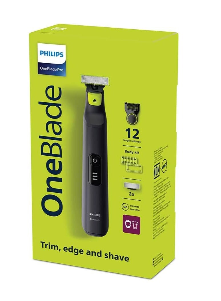 Philips Philips OneBlade Pro Face + Body QP6542/10 black  - Image 4