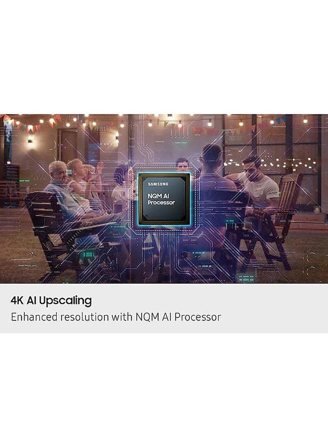 32 Inch M8 4K Vision AI Smart Monitor, AI Upscaling, AI Picture Optimizer, Knox Security, Smart TV Apps, Ask Copilot, Click to Search, Gaming Hub, Active Voice Amplifier Pro, SmartThings, AirPlay, Multicontrol, SlimFit Camera, Eye Saver Mode LS32FM801UMXUE White