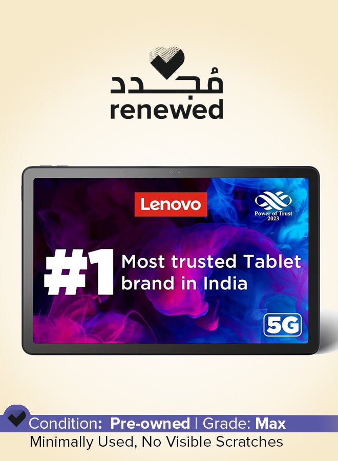 Lenovo Renewed - 10.6-Inch M10 Tablet 4GB/128GB Abyss Blue 5G With Wi-Fi - International Version  - Image 1