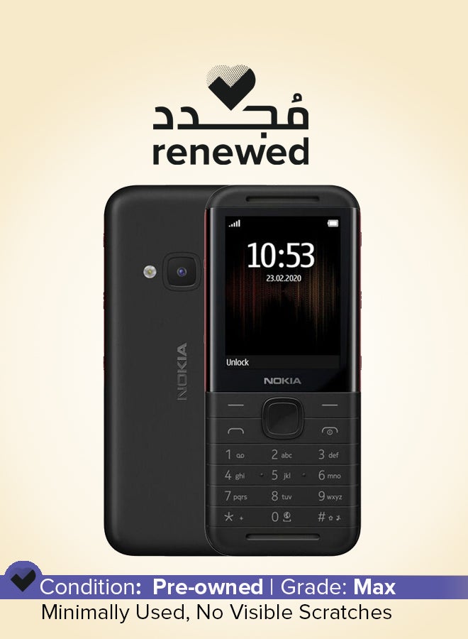 NOKIA Renewed - 5310 Dual SIM Black/Red 16MB 4G - International Version  - Image 1