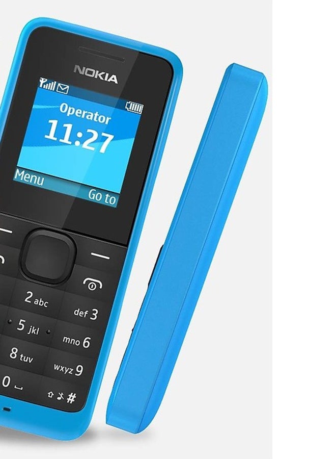 NOKIA Renewed - 105 Classic Single SIM Blue  - International Version  - Image 2
