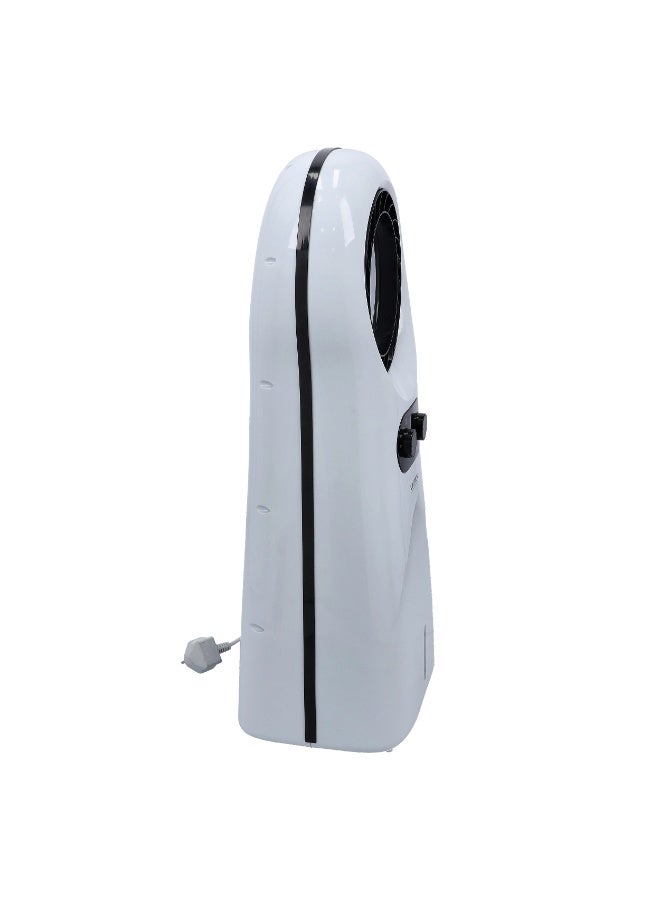 KRYPTON Portable Air Cooler | 2-in-1 Evaporative Cooler & Humidifier | 3-Speed Fan, 3.5L Water Tank with Ice Box, Anion Function, Bladeless Design, Low Noise | Ideal for Home & Office 3.5 L 65 W KNAC6316 White & Black  - Image 3