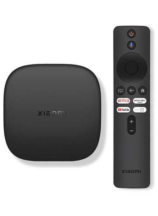 Xiaomi TV Box S 3rd Gen - 4K UHD, Google TV, 32GB Memory, Dolby Vision & Atmos, WiFi 6, HDMI 2.1, Fast Streaming, Compact and Powerful black - Image 1