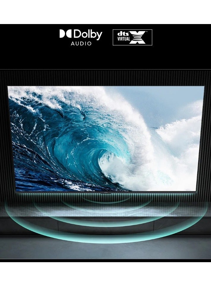 Xiaomi Xiaomi TV A 55 2026 Google TV™ 4K UHD image quality, Dolby Audio & DTS:X, Metallic design Epitome of quality, Game Boost mode 120Hz L55MB-AME Black  - Image 3