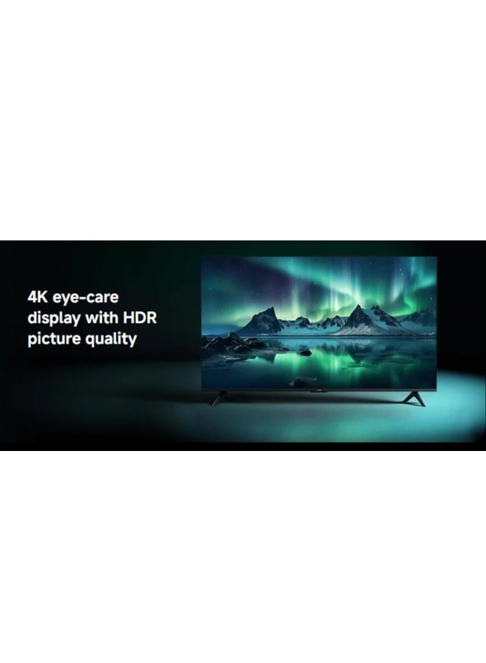 Xiaomi TV A 50 2026 Google TV™, 4K UHD image quality Dolby Audio & DTS:X, Metallic design, Game Boost mode 120Hz L50MB-AME Black  - Image 3