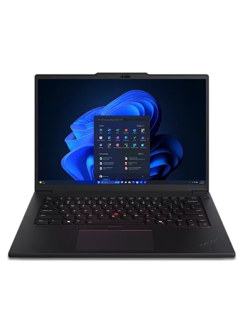 Lenovo ThinkPad P14s Laptop With 14-Inch WUXGA Display, Core Ultra 9 185H Processor/32GB RAM/1TB SSD/Integrated Graphics/Windows 11 Pro English/Arabic Silver  - Image 1