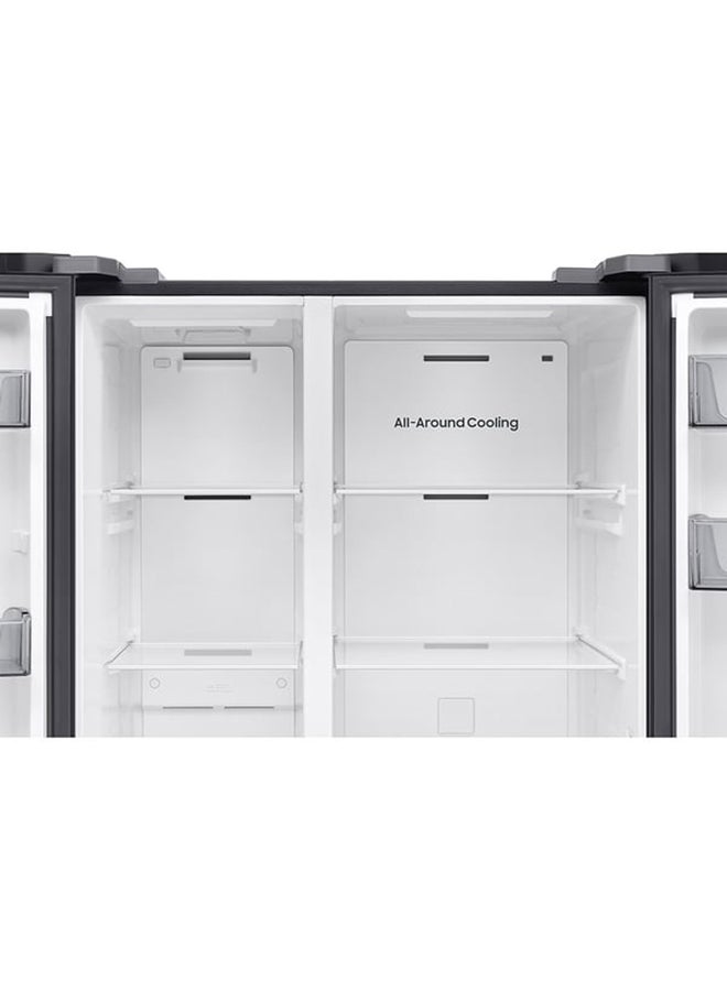 Samsung Samsung 655 L  Side-by-Side Refrigerator with  Water Dispenser, RS70F65Q1FAE-Black RS70F65Q1FAE Black  - Image 5